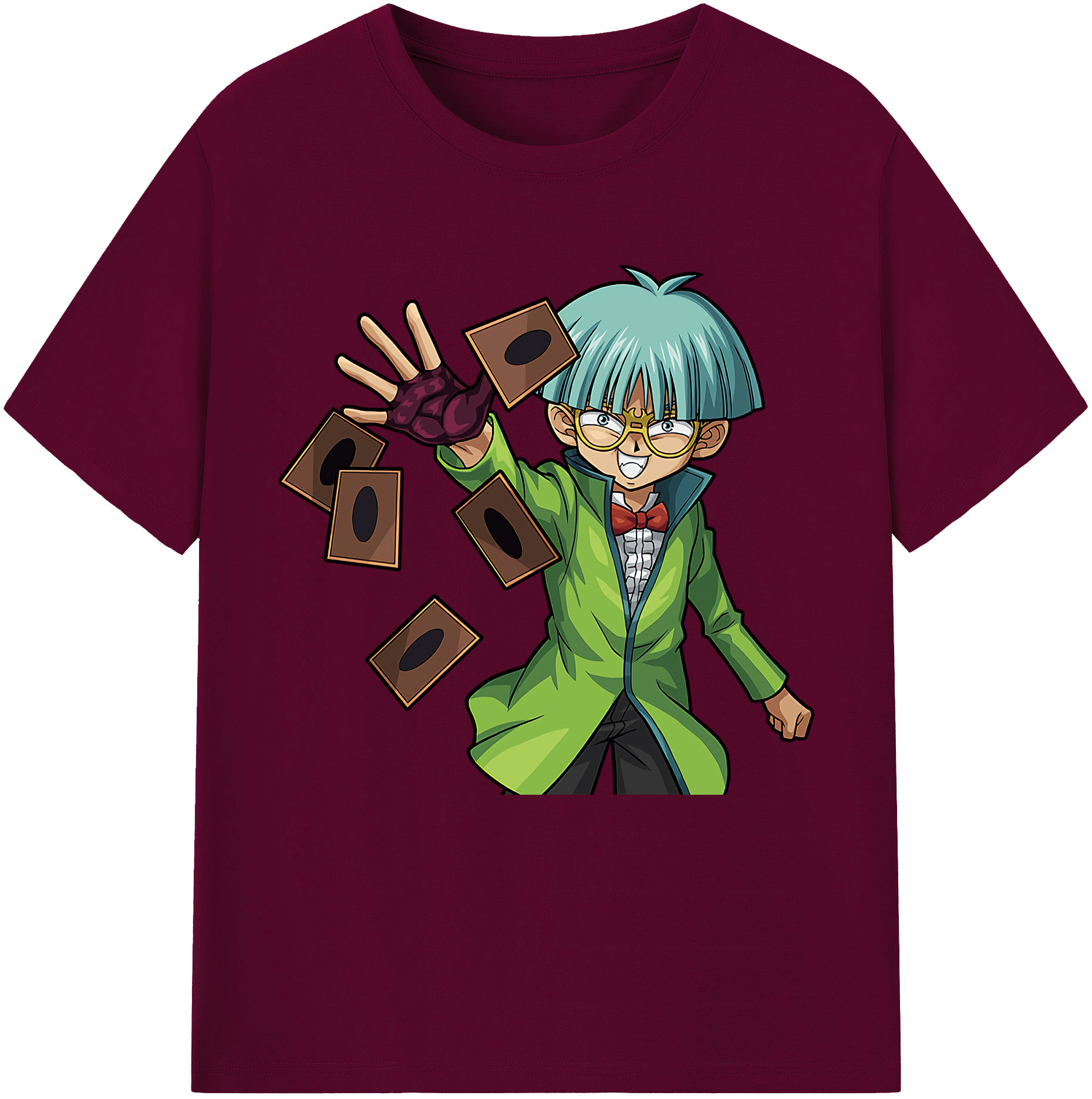 （画像用） 遊☆戯☆王 Yu-Gi-Oh! レディースカジュアルプリントTシャツ（綿100％）